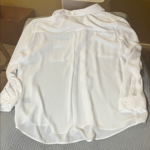 Olivia White Blouse - Petite - Picture 8 of 13